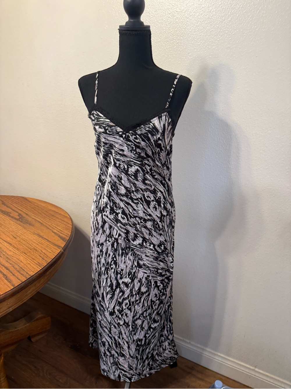 Slip dress simple elevated basic sleek romantic slip dress